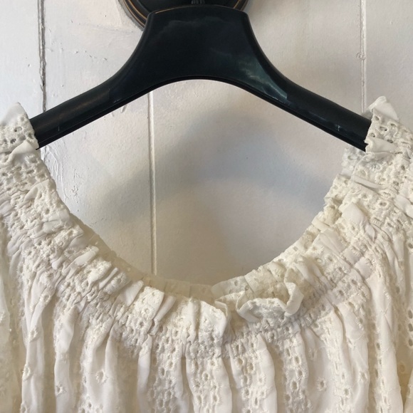 Off the shoulder Anthropologie Floreat Top - Picture 2 of 7